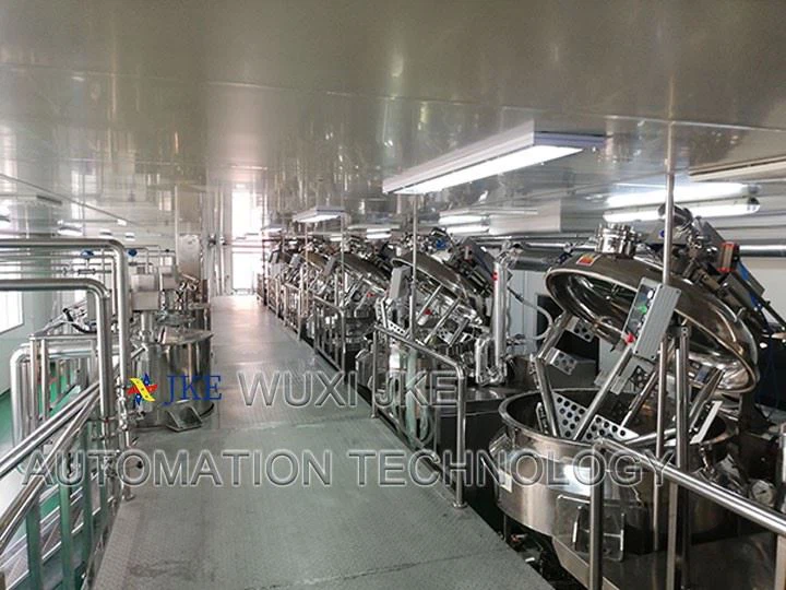 Food Processing Vacuum Mayonnaise Making Machine