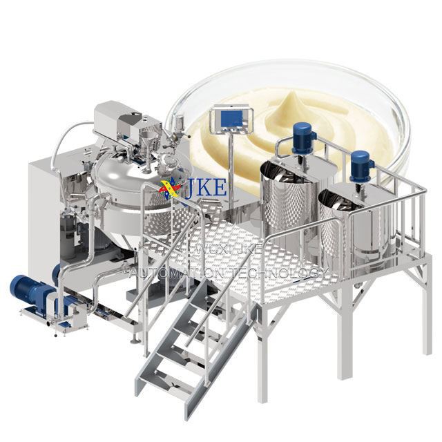 Miscelatore emulsionante sottovuoto ad alta capacità
