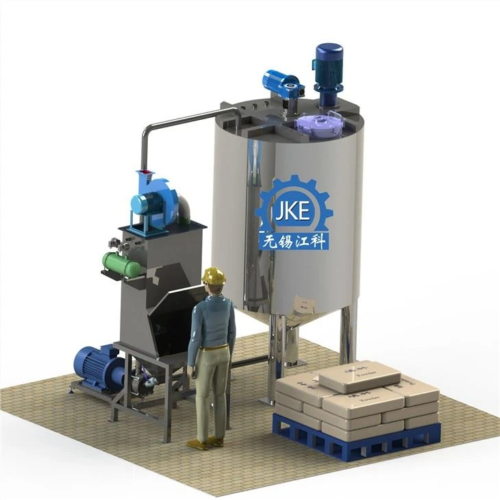 Miscelatore emulsionante liquido ad alta velocità in polvere ad alta efficienza