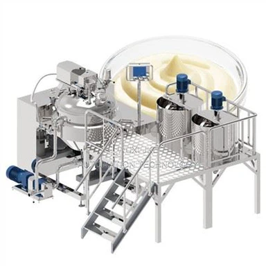 Emulsionante per omogeneizzatore sottovuoto per maionese
